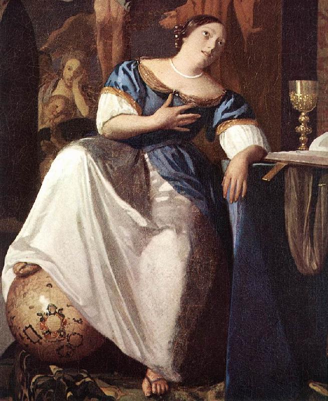 VERMEER VAN DELFT, Jan The Allegory of Faith (detail) er china oil painting image